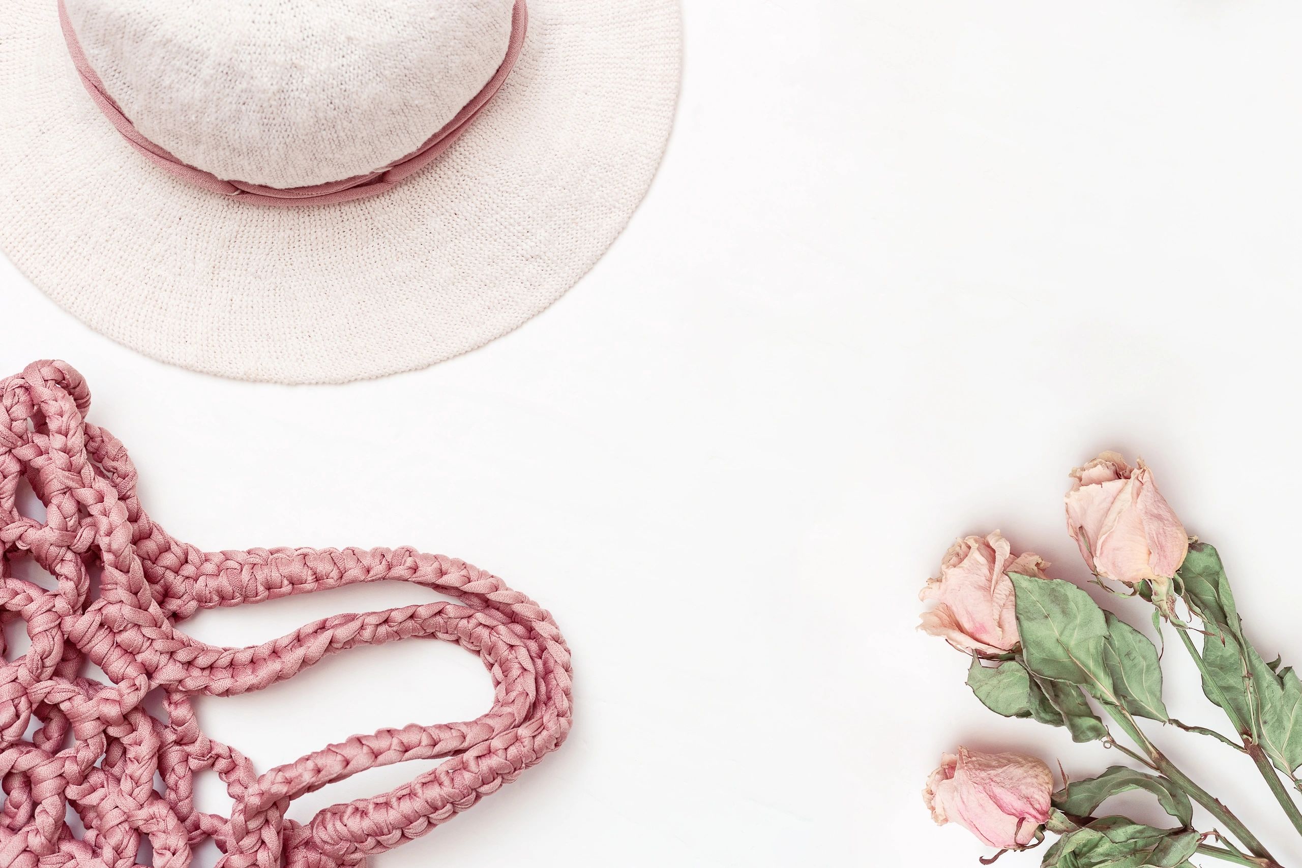 Women's fashion accessories flat lay